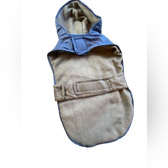 Quilted Hooded Dog Puffer Jacket Size Medium - Picture 9 of 11